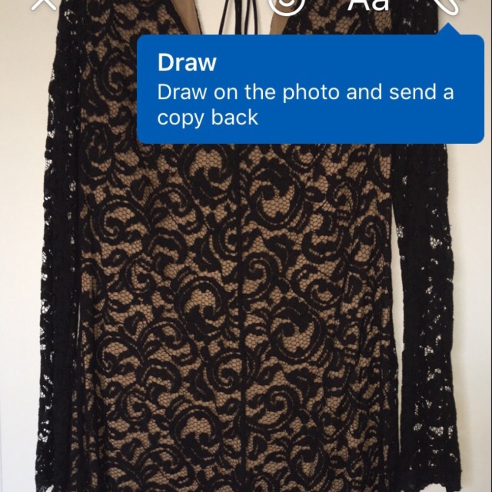 Black lace romper